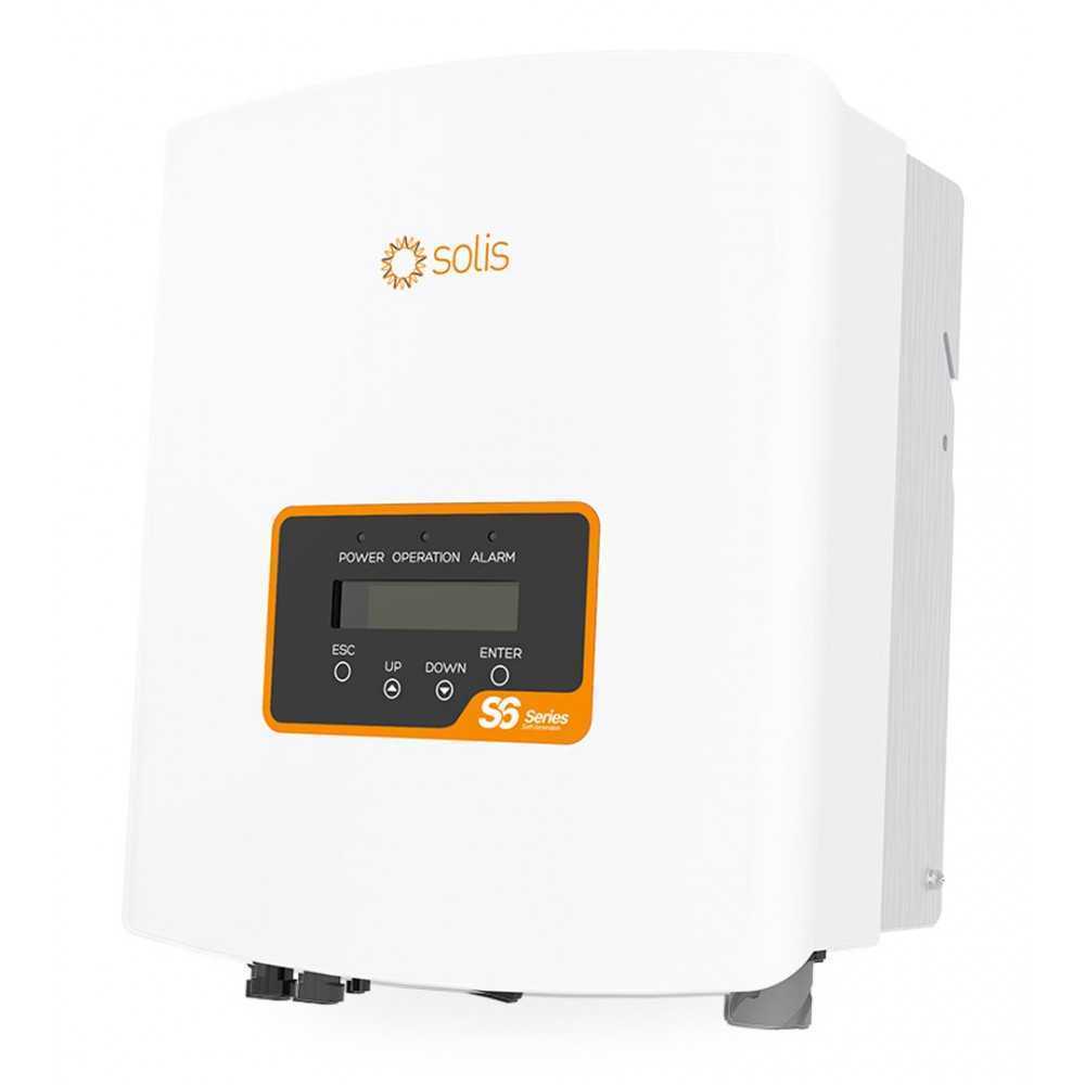 Solis S6-GR1P3.6K-M 3.6kW Mini Inverter Monofase 1 Stringa