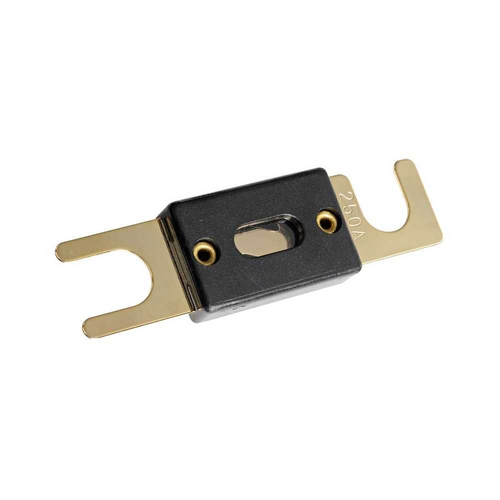 High capacity ANL Gold Plated fuses - 250 Ampere