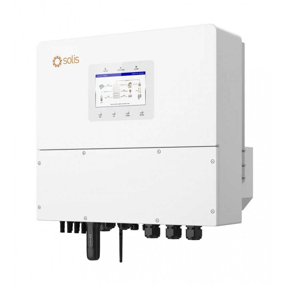 Solis S6-EH3P20K-H 20kW 40000W Inverter Ibrido Trifase 4MPPT Backup