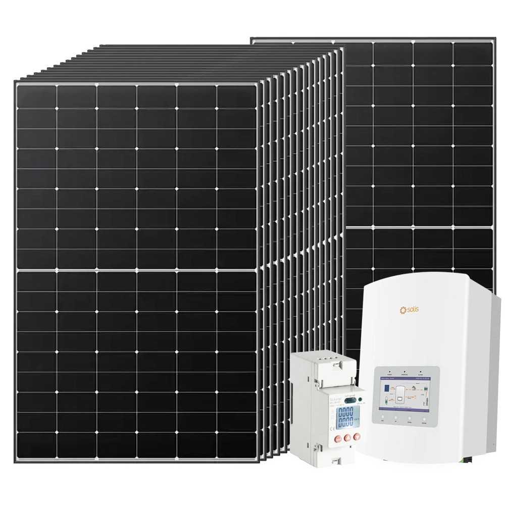 6kW 7200W Single-Phase On Grid Inverter Solis Photovoltaic Kit Battery Ready