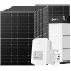 Kit fotovoltaico 6kW 7740W Monofase OnGrid Inverter SOLIS con Backup + Batteria Pylontech 10.65