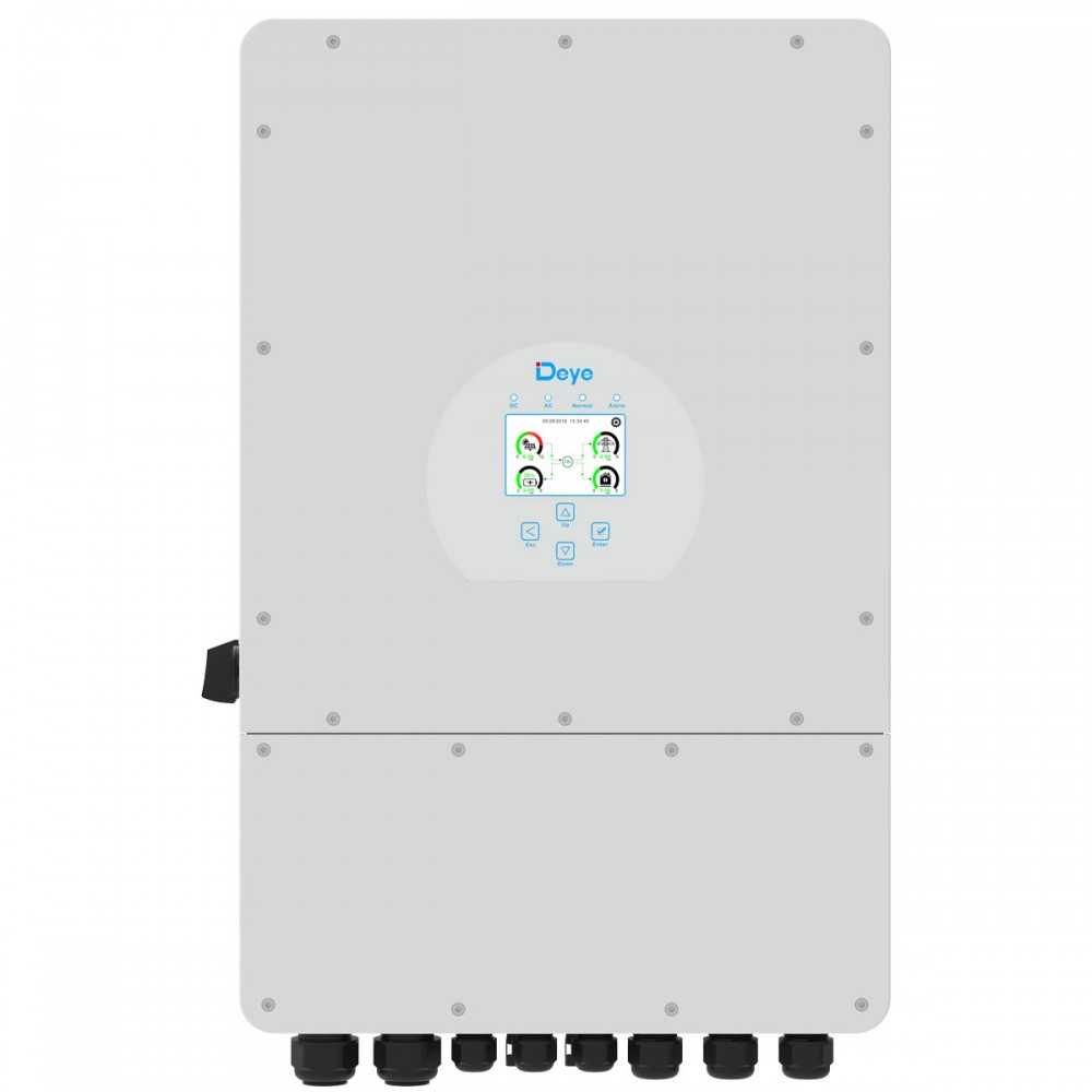 Deye SUN-10K-SG04LP3-EU 10kW Inverter Ibrido Trifase LV CEI 0-21