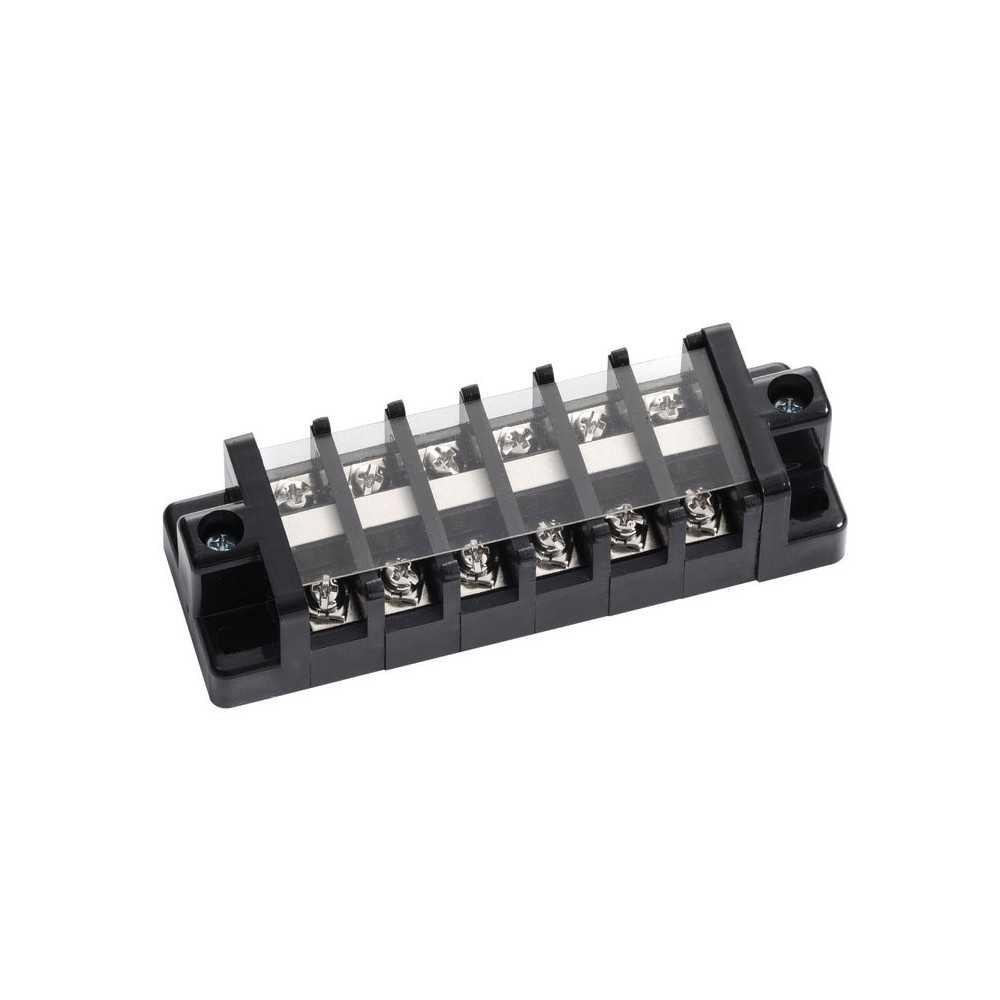 Electrical cable terminal for 6 terminals 30A
