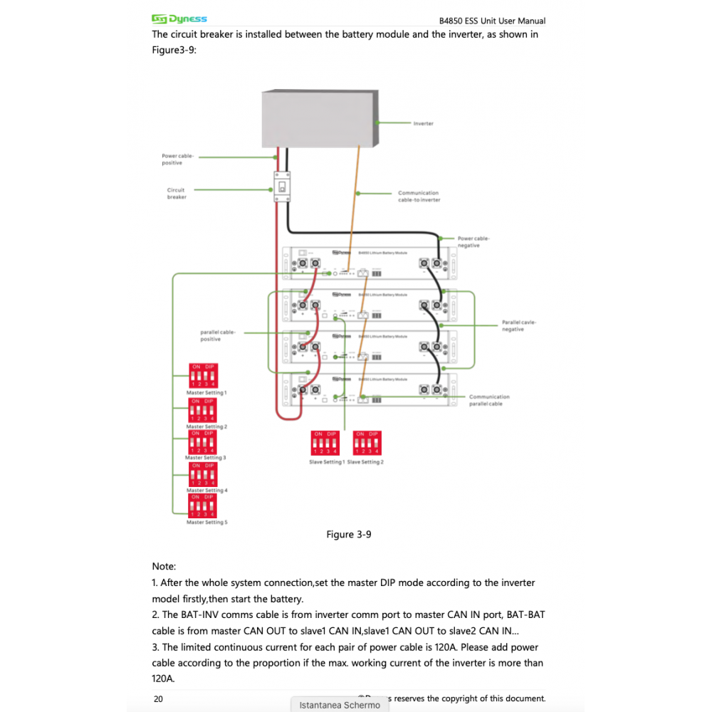 Solis 6kW Dyness Battery 9.6 kWh ON-GRID CEI-021 Single-phase storage system photovoltaic kit