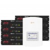 Solis 6kW batteria Dyness 19.2kWh ON-GRID CEI-021 Sistema di accumulo monofase kit fotovoltaico