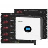 Growatt 6kW batteria Dyness 24kWh OFF-GRID Sistema di accumulo monofase kit fotovoltaico