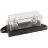 Isolated base Megaval fuse holder with protection cage