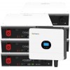 Growatt 6kW batteria Dyness 30.72kWh OFF-GRID Sistema di accumulo monofase kit fotovoltaico