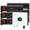 Growatt 6kW batteria Dyness 30.72kWh OFF-GRID Sistema di accumulo monofase kit fotovoltaico