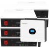 Growatt 6kW batteria Dyness 25.60kWh OFF-GRID Sistema di accumulo monofase kit fotovoltaico