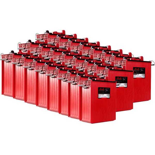 Rolls S2L16 48V 69.70kWh Battery Bank C100 Series 4000