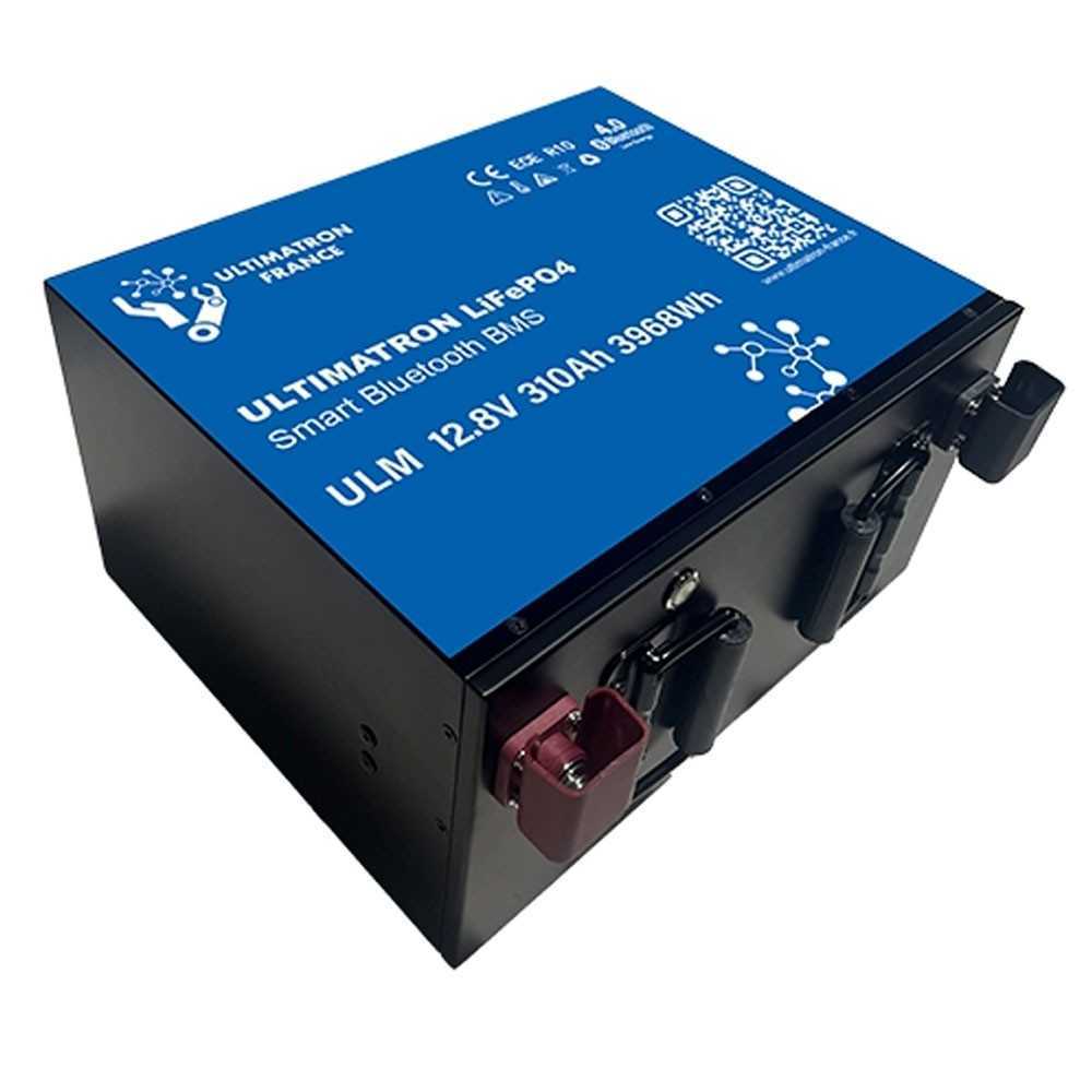 Ultimatron LiFePO4 12V 310Ah ULM-12-310H METAL Lithium Battery BMS Smart Bluetooth 3968Wh