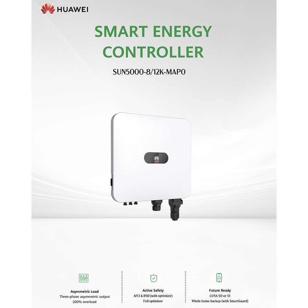 Huawei SUN5000-8K-MAP0 8kW 14600Wp 3-Phase Hybrid Inverter ONLY FULLY OPTIMIZED