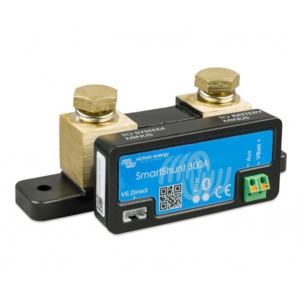 Victron SmartShunt 300A 50mV shu050130050 44x120x44mm Monitor della batteria