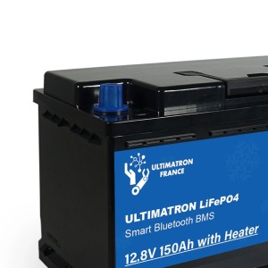 Ultimatron LiFePO4 12V 150Ah ULS-12-150H Lithium Battery BMS Smart Bluetooth Camper Van