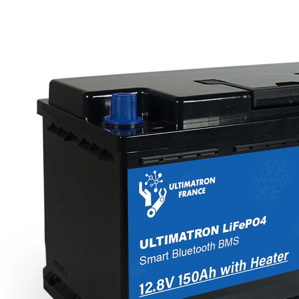 Ultimatron LiFePO4 12V 150Ah ULS-12-150H Lithium Battery BMS Smart Bluetooth Camper Van