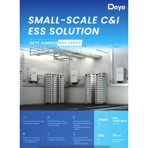 Deye BOS-G Battery 20kW - 4x5.12kW + HVB750V/100A + rack 13