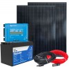 12V 300W RV/Boat Kit + 100Ah LiFePO4 + MPPT 100/30 SmartSolar + Cable Kit