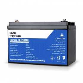 Batteria LiFePO4 12V 100Ah con 100A BMS 12,8V 1280Wh