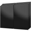 JA SOLAR 450W Full Black bifacciale N-Type Glass-Glass Pannello Solare min 8pz