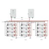 DEYE Sistema di accumulo 15.36kWh inverter 6kW SG03LP1 + 3 SE-G5.1 Pro-B