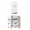 DEYE Sistema di accumulo 15.36kWh inverter 6kW SG03LP1 + 3 SE-G5.1 Pro-B