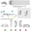DEYE Sistema di accumulo 20.48kWh Inverter 6kW SG05LP1 + 4 SE-G5.1 Pro-B