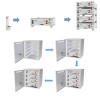 DEYE Sistema di accumulo 20.48kWh Inverter 6kW SG05LP1 + 4 SE-G5.1 Pro-B