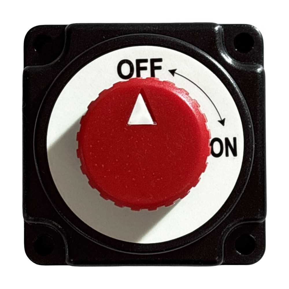 Electra Knob Battery Switch 200A Single battery
