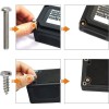 BusBar Box 4xM8 Cable connection distribution box 48V max 200A Black