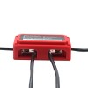 BusBar Box Rot 4xM8 Cable connection distribution box 48V max 200A Red