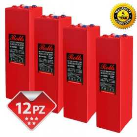 Batteria Al Piombo-Gel 12V 4,5Ah Per APC RBC30 - Akku-net Sostitutiva Per UPS, Impianti Di Allarme E Sicurezza, Faston F1 4,8mm - 2