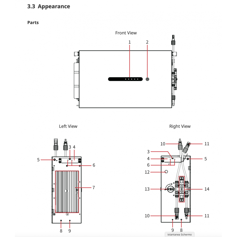 GoodWe Battery GW-LXD5.0-10-A4 Kit 20kWh IP66 + Stand Floor + Cavi - high-voltage battery