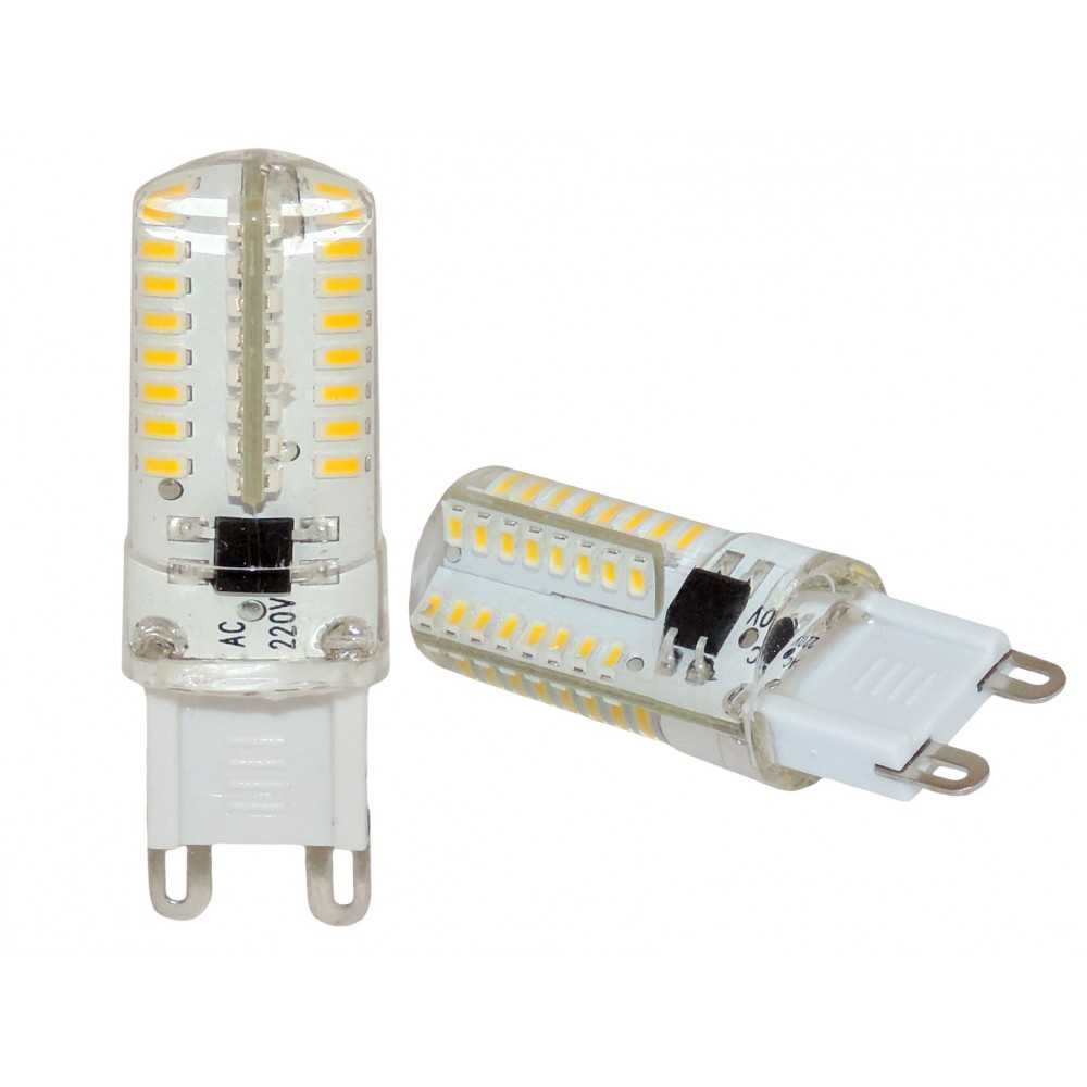 LED 3W 230V Bulb Plug Type G9 6000K 5x2cm 180Lm Beam 360°