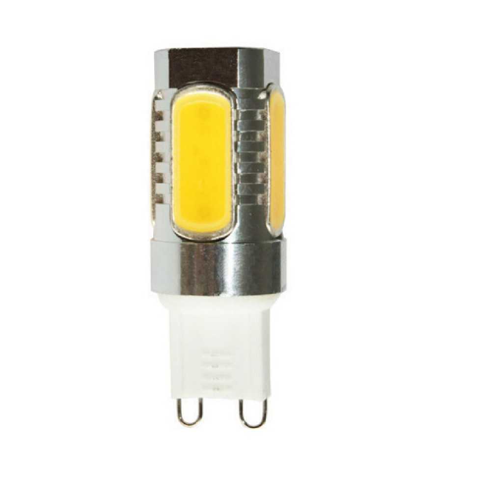 LED COB 5W 220V Bulb Plug Type G9 2700K Warm White Light