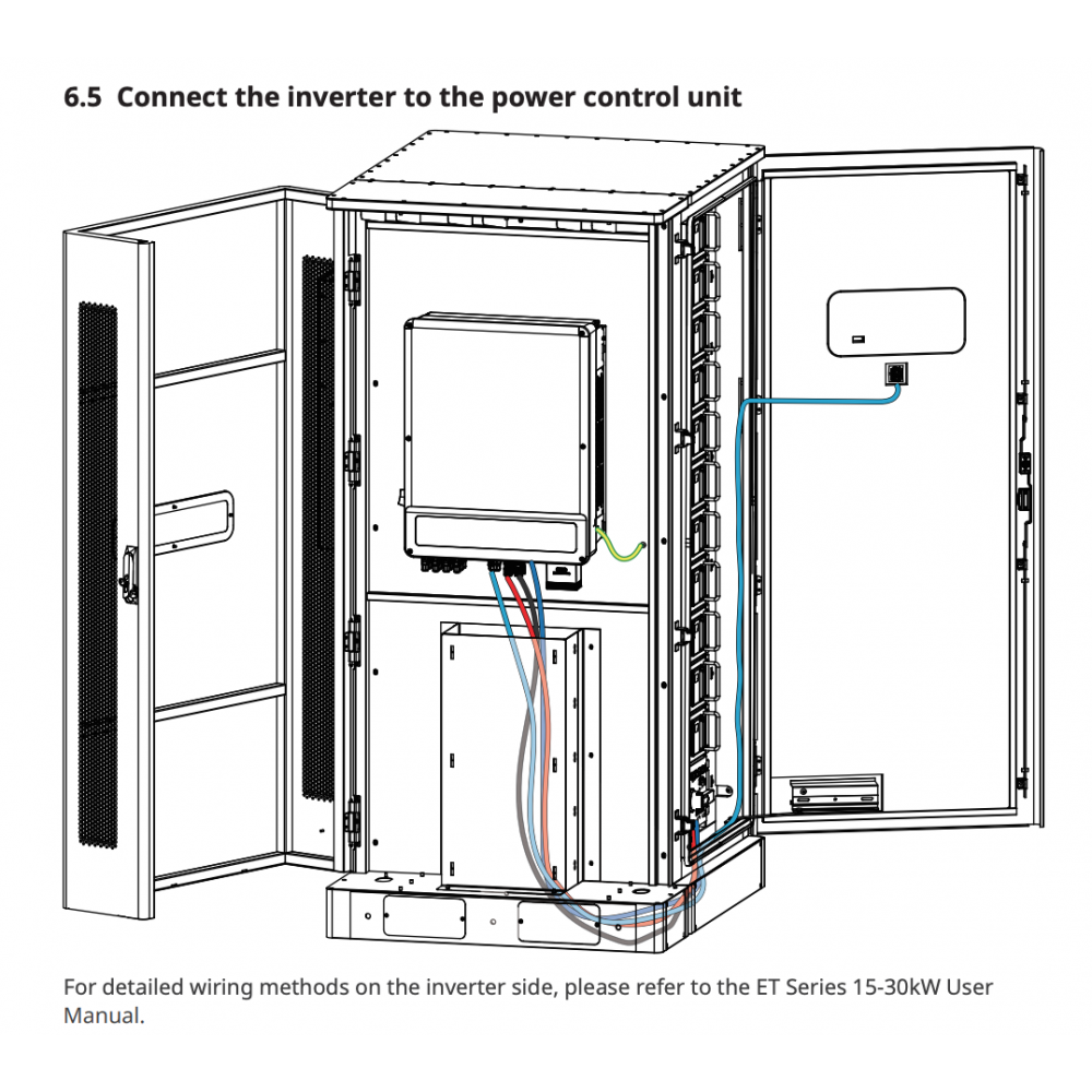 GoodWe Lynx LX C Battery cabinet 60kWh BCT0600-01-00P 633.6 V - Inverter not included