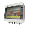 500Vdc 2 string 16+16A electrical panel with disconnector and fuses