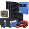 Kit Off Grid Baita Casa 24V 1800W PLUS con Inverter 4kVA Batteria LiFePO4 2.56kWh