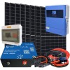Kit Fotovoltaico Off Grid Baita Casa 24V 3600W PLUS Inverter 4kVA Batteria LiFePO4 5.12kWh Ultimatron