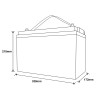 Kit Off Grid Baita Casa 24V 1800W PLUS-U Fotovoltaico con Inverter 4kVA Batteria LiFePO4 3.84kWh