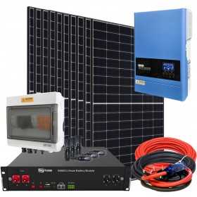Off Grid Kit 48V 4500W PLUS Photovoltaic with Inverter 6kVA LiFePO4 Battery 2.4kWh Dyness
