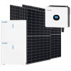 Kit fotovoltaico 6kW 7200W Monofase Off-Grid con accumulo 10kW Growatt Wanroy Per baita o casa isolata