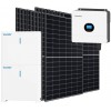 Kit fotovoltaico 6kW 8100W Monofase OFF Grid con accumulo 10kW Growatt Wanroy Per baita o casa isolata