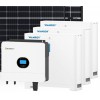 Kit fotovoltaico 6kW 8100W Monofase OFF Grid con accumulo 15kW Growatt Wanroy Per baita o casa isolata
