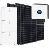 Kit fotovoltaico 6kW 8100W Monofase OFF Grid con accumulo 15kW Growatt Wanroy Per baita o casa isolata