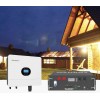 6kW 7200W Single Phase Off Grid Photovoltaic Kit with 5kW Growatt Wanroy Rack Storage for Cabin or Detached House