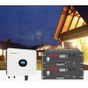 Kit fotovoltaico 6kW 7200W Monofase OFF Grid con accumulo 10kW Growatt Wanroy RACK Per baita o casa isolata