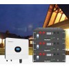 6kW 8100W Single Phase Off Grid Photovoltaic Kit with 15kW Growatt Wanroy RACK Storage for Cabin or Detached House