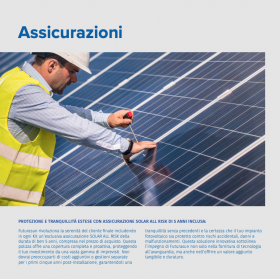 6kW On-Off Grid Photovoltaic Kit 6.44 kW FuturaSun Inverter 6kW Battery 10.65kWh 5-Year All Risk SOLAR Insurance Included