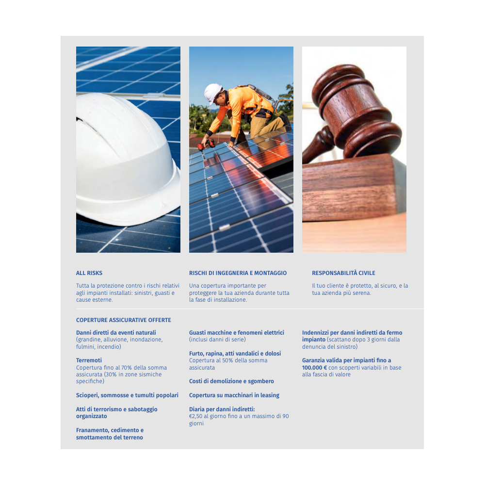 Kit fotovoltaico 6kw On-Off Grid 8.28 kW FuturaSun Inverter 6kW Batteria 10.65kWh Assicurazione SOLAR All Risk 5 Anni Inclusa